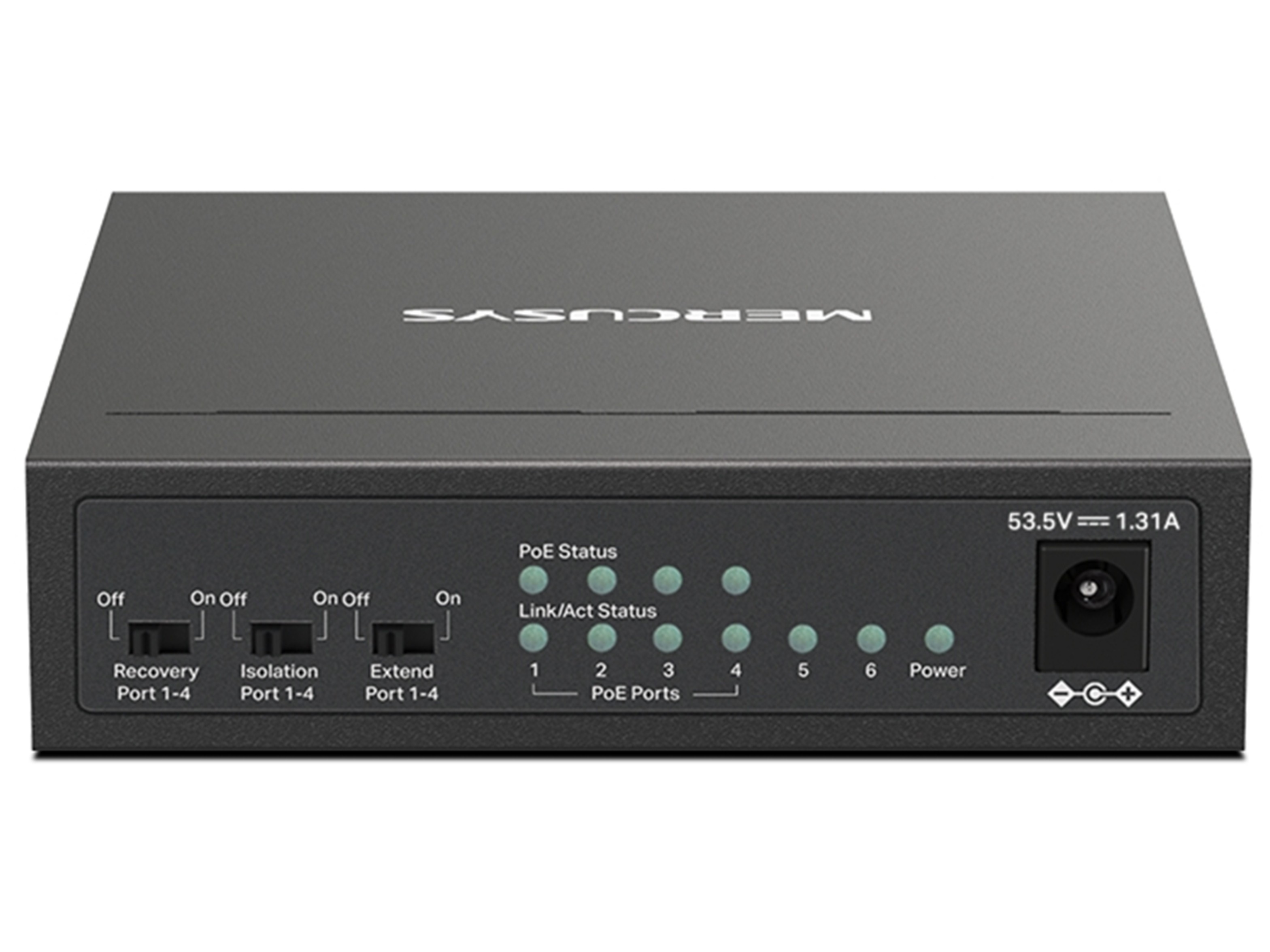 TP-Link Mercusys MS106GP 4 Port Gigabit PoE+ Switch