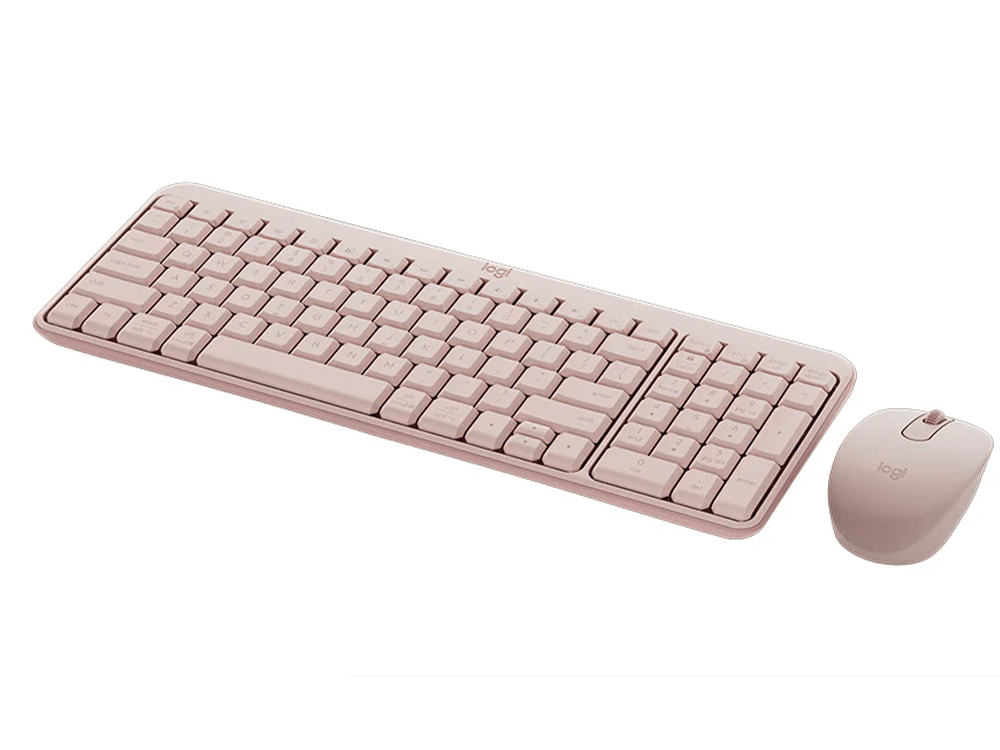Logitech MK250 Compact Wireless Keyboard & Mouse Combo - Rose [920-013561]