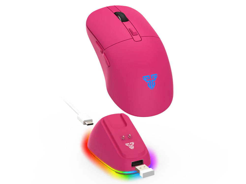 Fantech KANATA Tri-Mode ARGB Wireless Gaming Mouse - Pink
