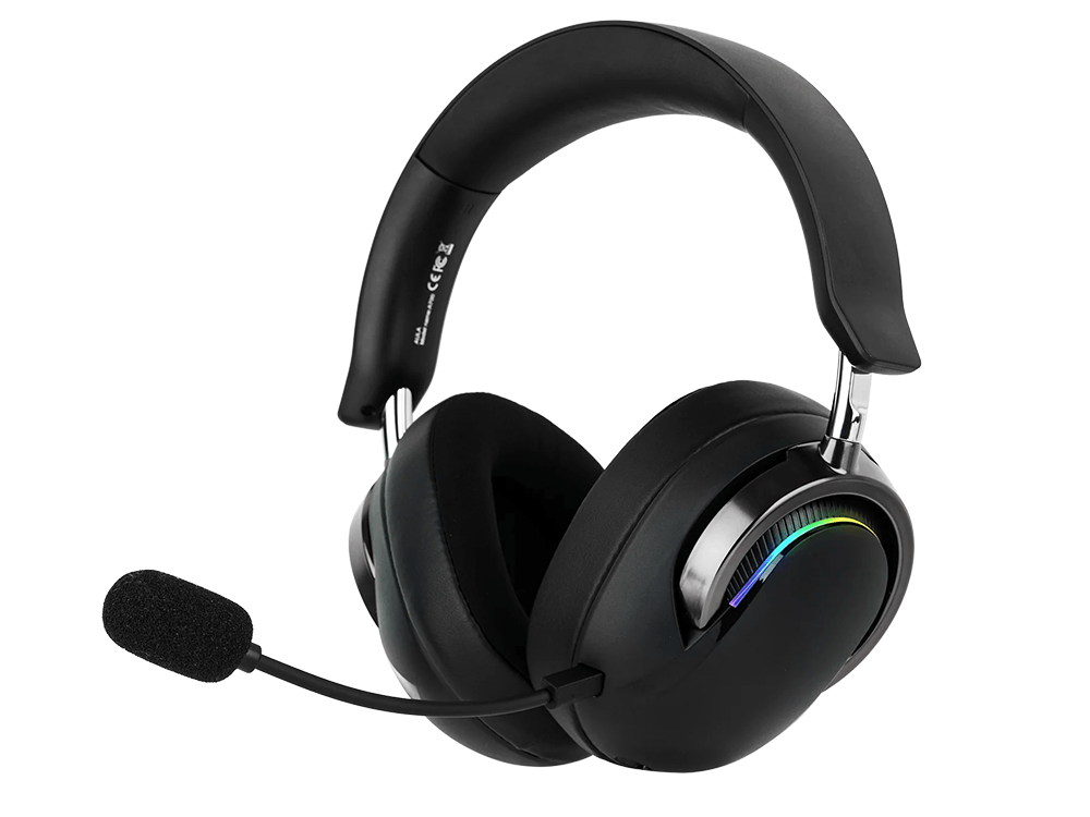 AULA A700 Wireless Gaming Headset - Black & Grey
