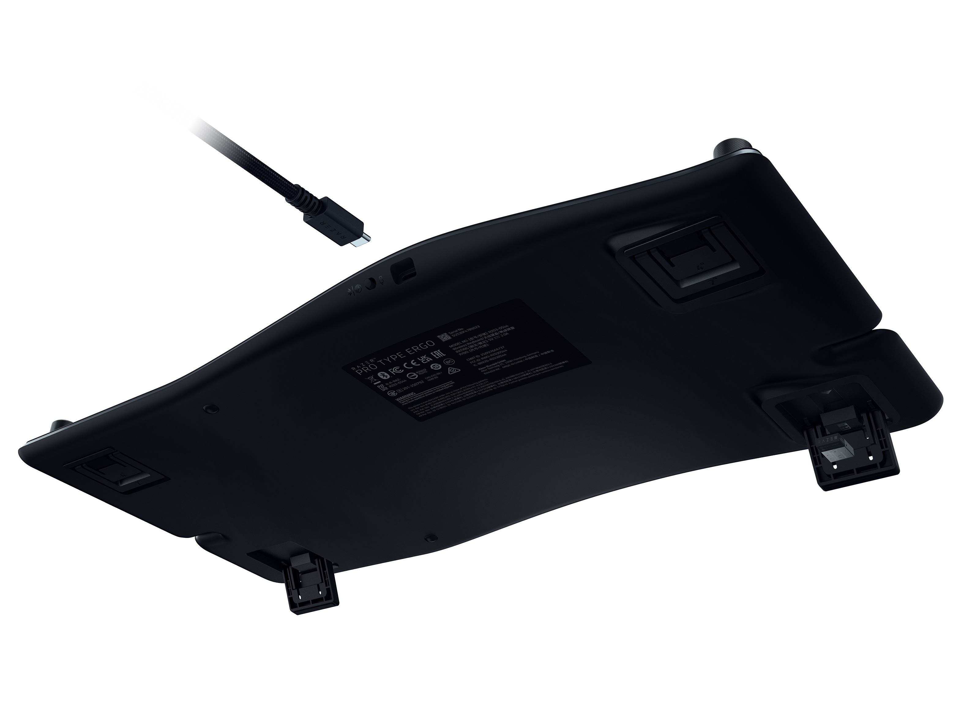 Razer Pro Type Ergo Split Ergonomic RGB Wireless Keyboard [RZ03-05440100]