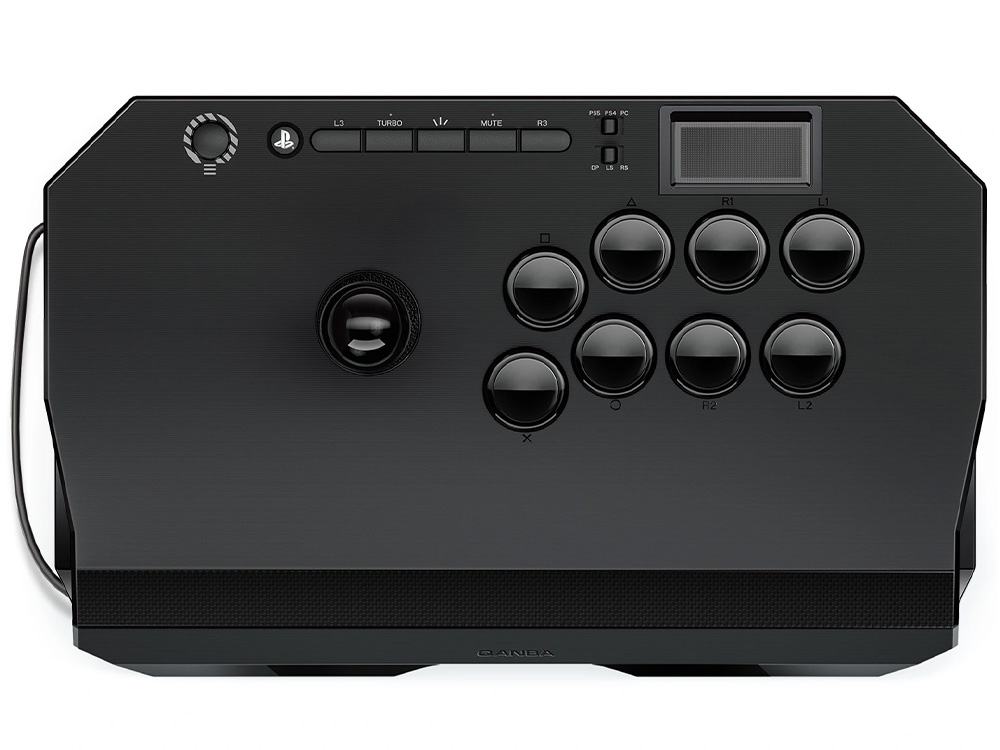Qanba DRONE 2 Wired Fight Stick For PS5/PS4/PC - Black