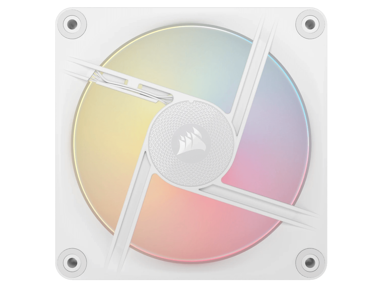 Corsair iCUE LINK LX120-R RGB 120mm PWM Reverse Blade White Case Fan