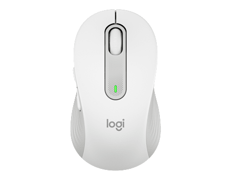 Logitech Signature M650 4000 DPI Bluetooth Wireless Mouse - Off-White