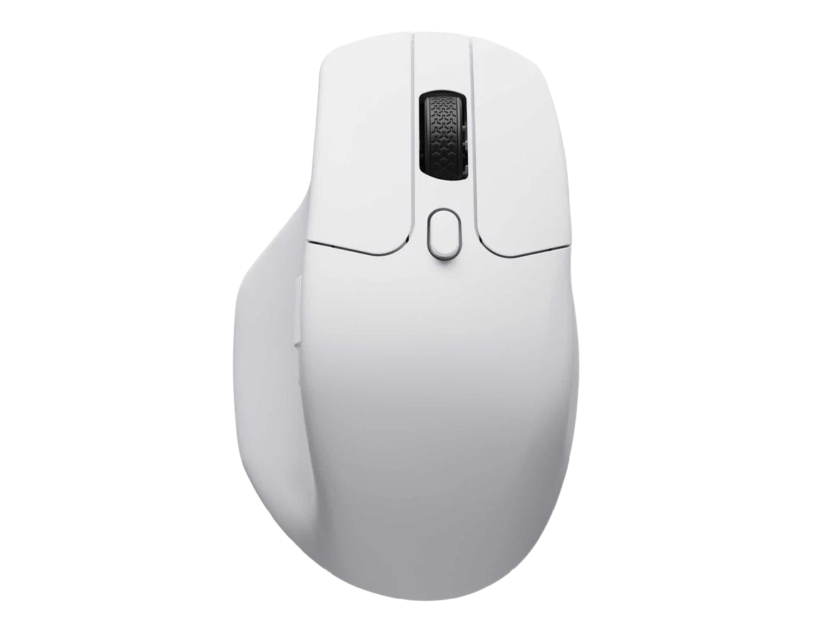 Keychron M6 White Wireless Mouse 1K Silent Switch MSKCM6SA3