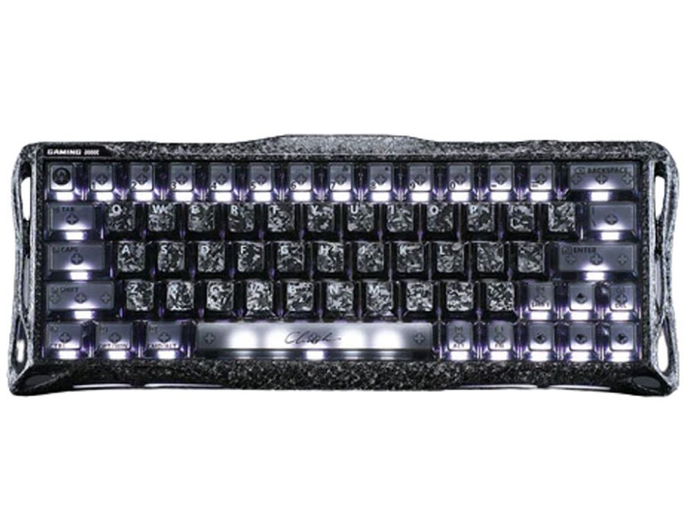 GravaStar Mercury V60 Pro 60% Hall Effect Magnetic 8000Hz RGB Gaming Keyboard - Cyber Frost Black