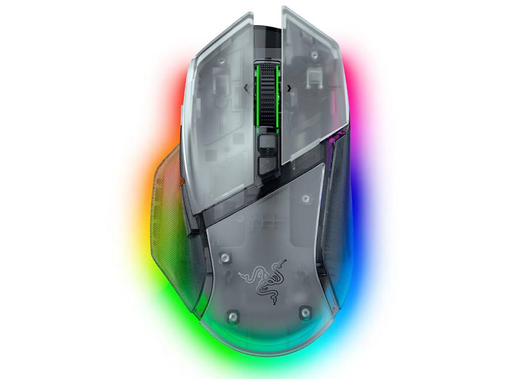 Razer Basilisk V3 Pro 35K Wireless Ergonomic Gaming Mouse - Phantom White