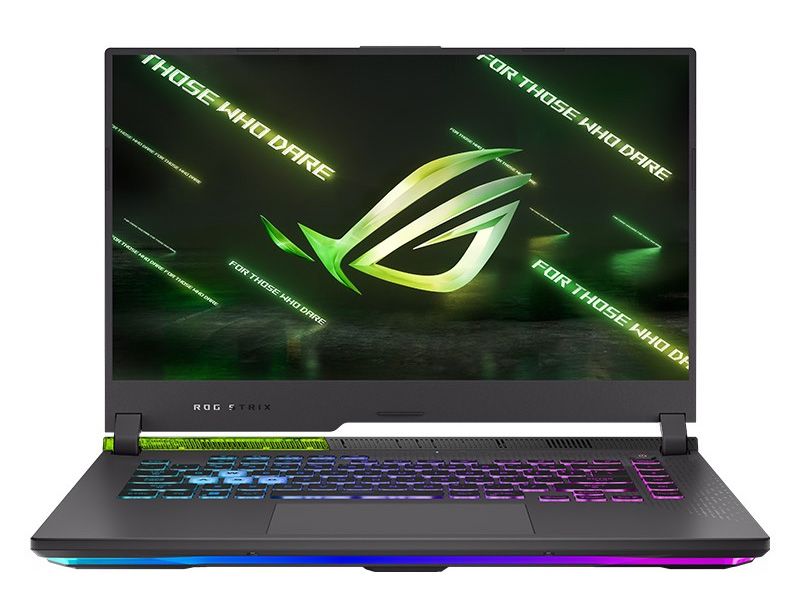 Open Box - ASUS ROG Strix G15 (2022) G513 15.6" Ryzen 9 16GB 1TB RTX 3070 Ti Laptop - Volt Green