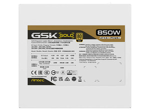 Antec GSK850 V2 White 850W 80+ Gold ATX 3.1 Power Supply