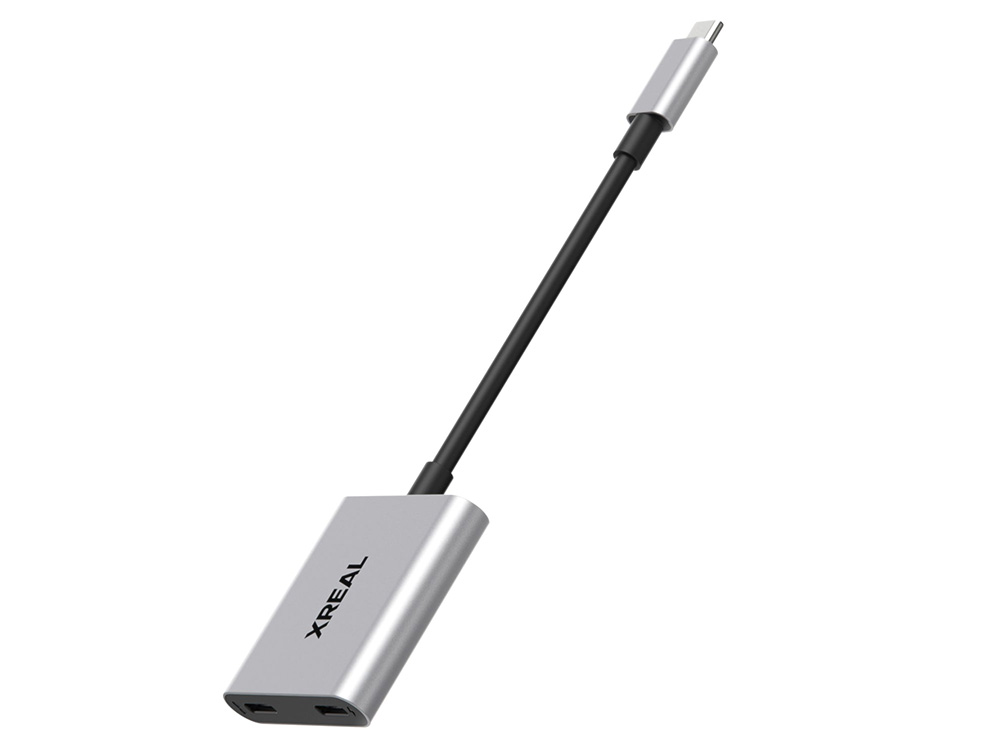 XREAL Hub 90075145 45W Fast Charging 120Hz Passthrough USB-C Power and Play Adapter