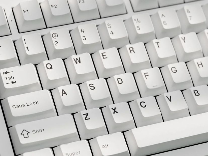 Keychron Cherry Profile Double Shot PBT Full Set Keycaps - White