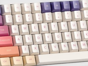 NuPhy Carmine Cloud Cherry Profile Dye-sub PBT Keycaps (143-Key
