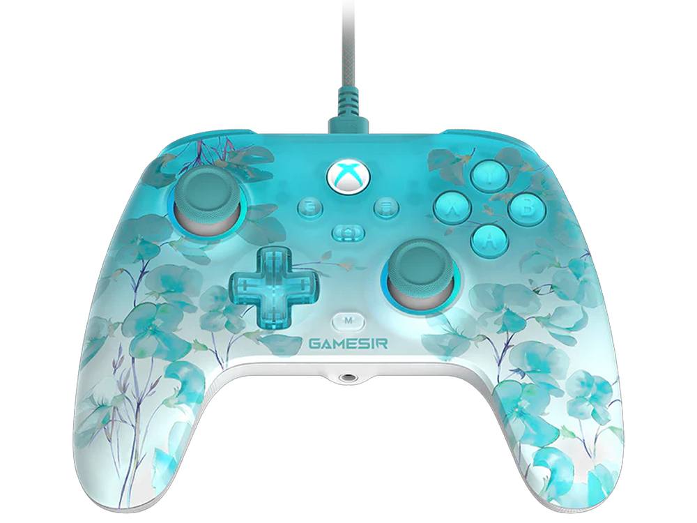 GameSir T7 Pro Wired Xbox & PC Controller with Hall Effect Sticks - Floral