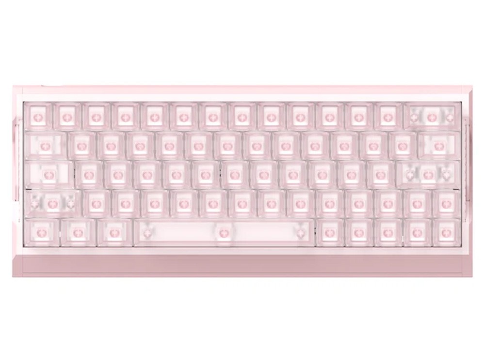 IQUNIX EV63 Hall Effect 8K RGB Wired Magnetic X Ultra Switch Gaming Keyboard - Pink