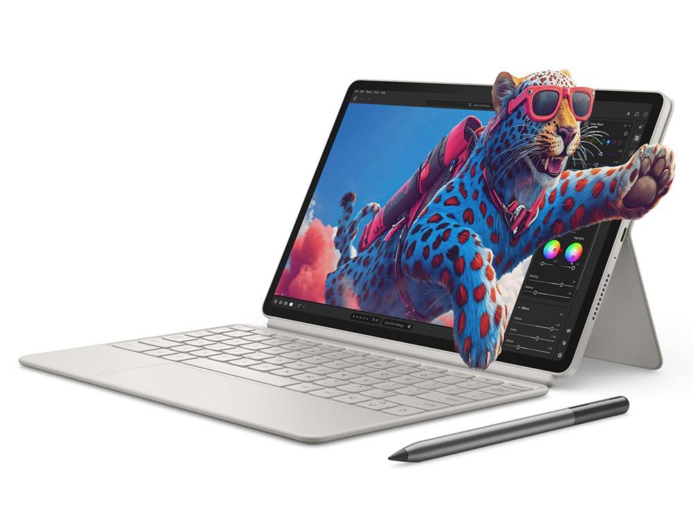 Lenovo Yoga Tab 11.1" Snapdragon 8 Gen 3 12GB 256GB Wi-Fi 7 Seashell Tablet with Pen & Keyboard