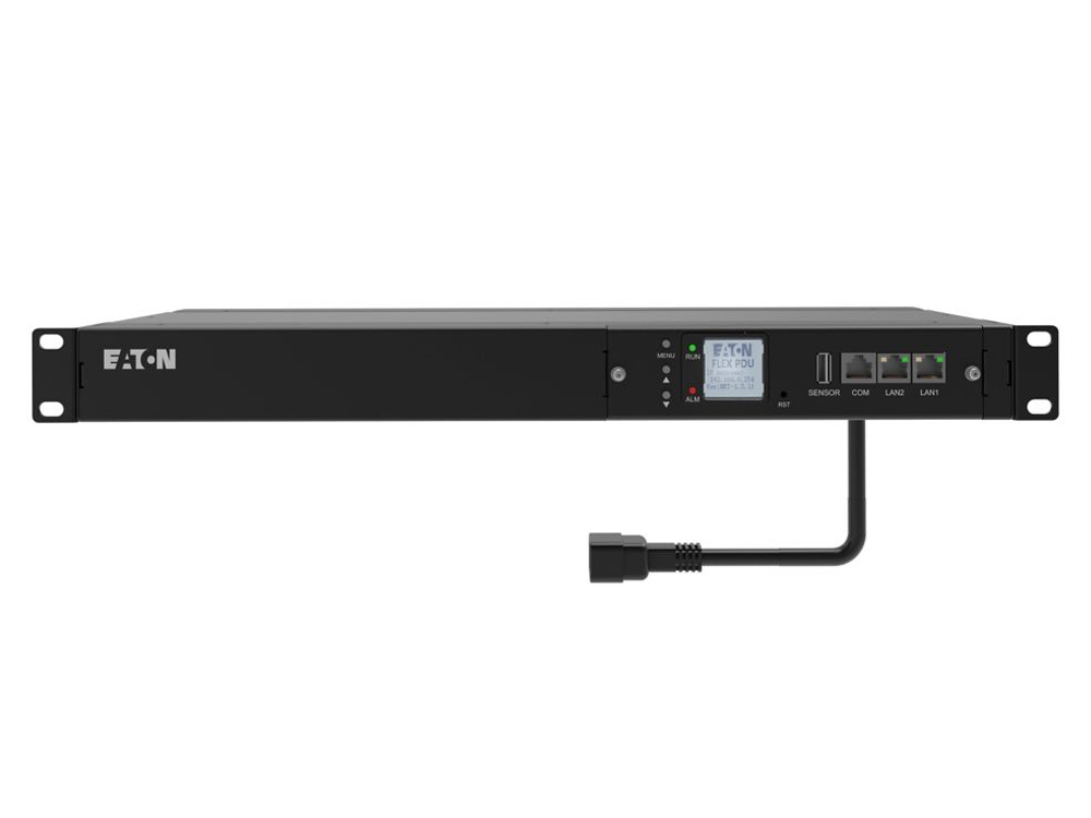 Eaton FlexPDU G2 MI 1U 1-Phase 16A C20 Input 8x C13 Metered Rack PDU
