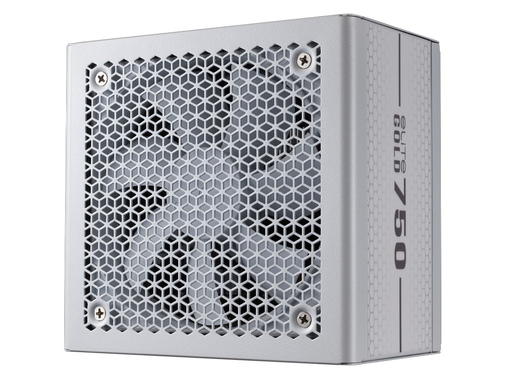 Cooler Master Elite Gold 750 750W 80+ Gold Fully Modular ATX 3.1 Power Supply - White Edition