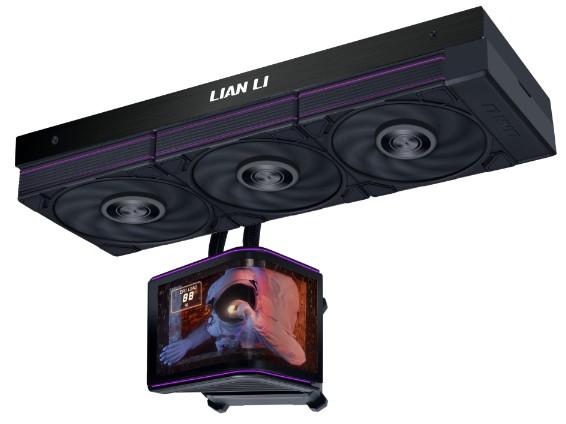 Lian Li HydroShift II OLED Curved 360P28 360mm Black AIO Liquid CPU Cooler