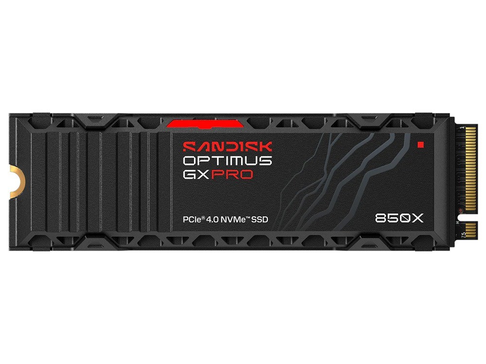 SanDisk Optimus GX PRO 850X 1TB PCIe 4.0 NVMe M.2 SSD with Heatsink