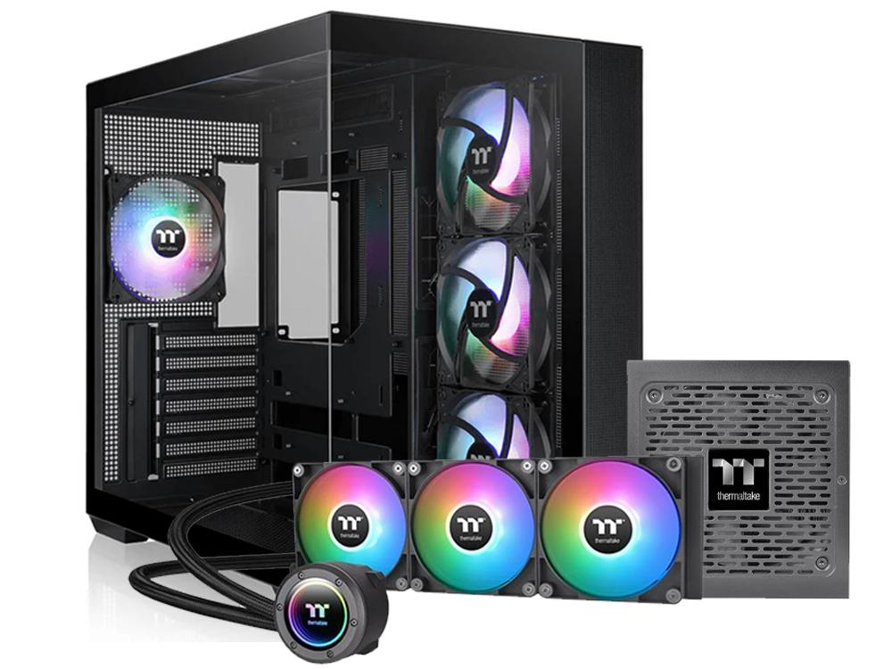 Thermaltake View 380 Case + Power Supply + Cooler Bundle