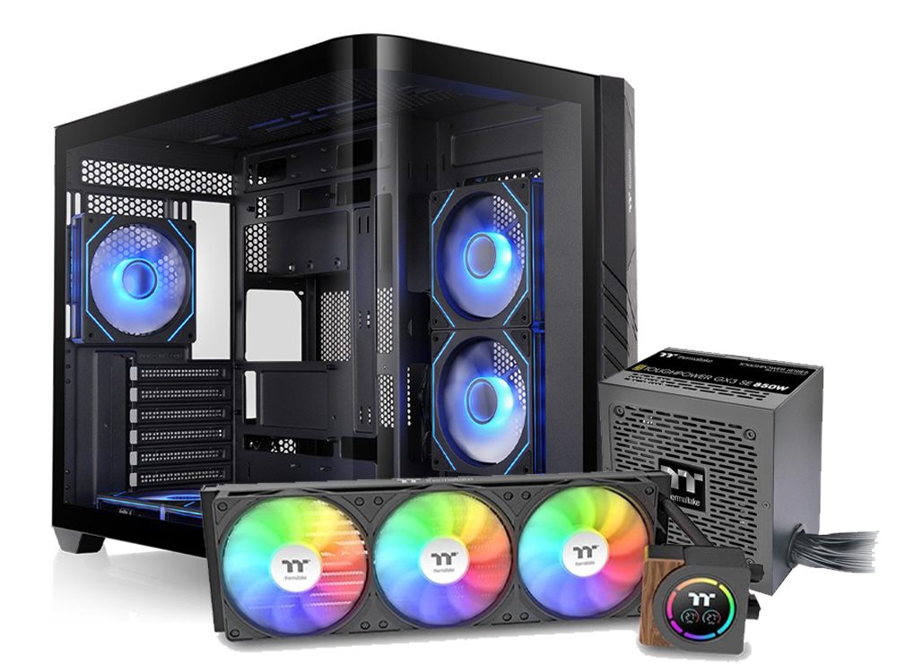 Thermaltake Vision 330 CR Case + Power Supply + Cooler Bundle