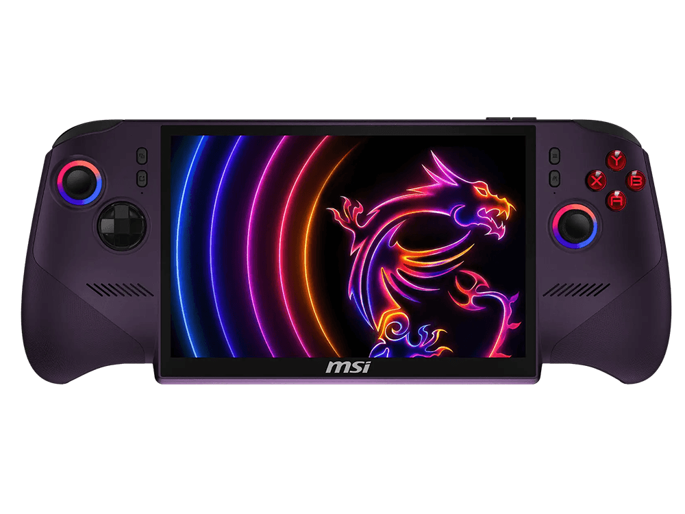 MSI Claw 8 EX AI+ CG3EM 8" 120Hz Arc G3 32GB RAM 1TB Handheld Gaming Device - Void Purple