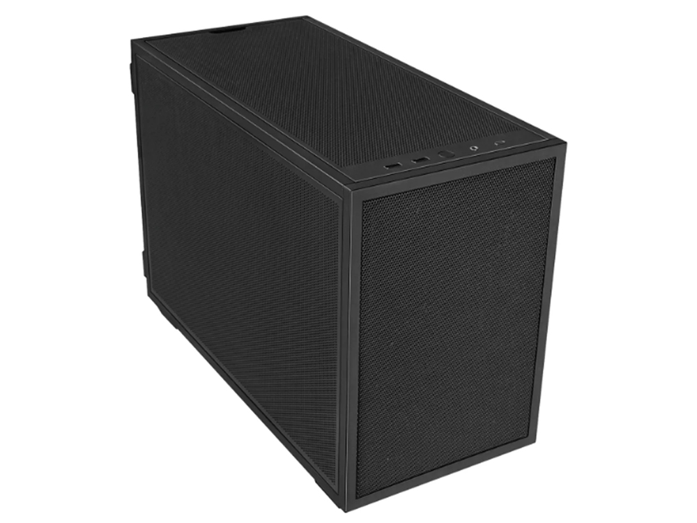 Lian Li B4-mATX Mesh PC-B4W SFF Dual-Orientation 21.3L Micro-ATX Case - Black
