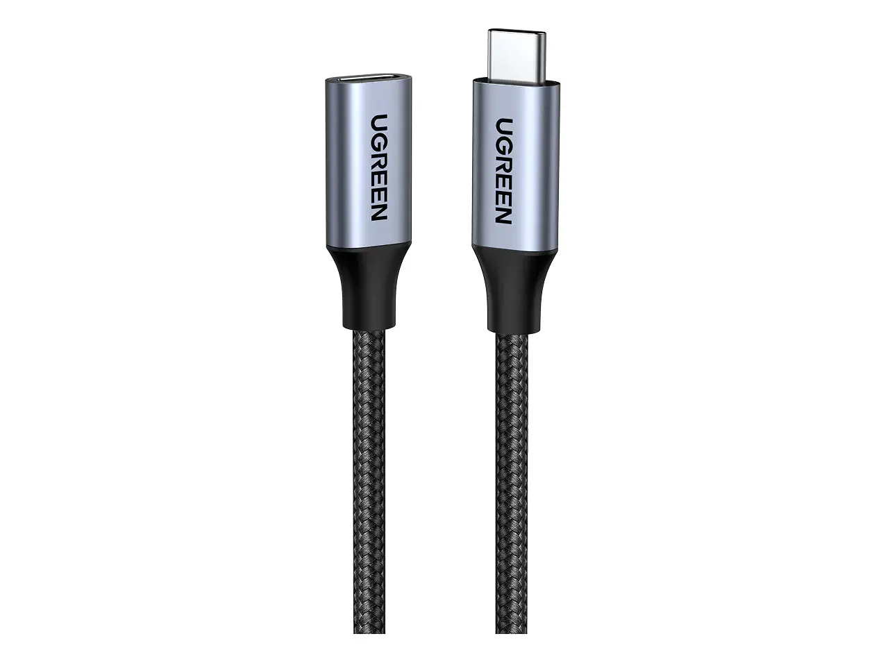 UGREEN 30205 1m USB-C 3.2 Gen 2 Male to Female Extension Cable