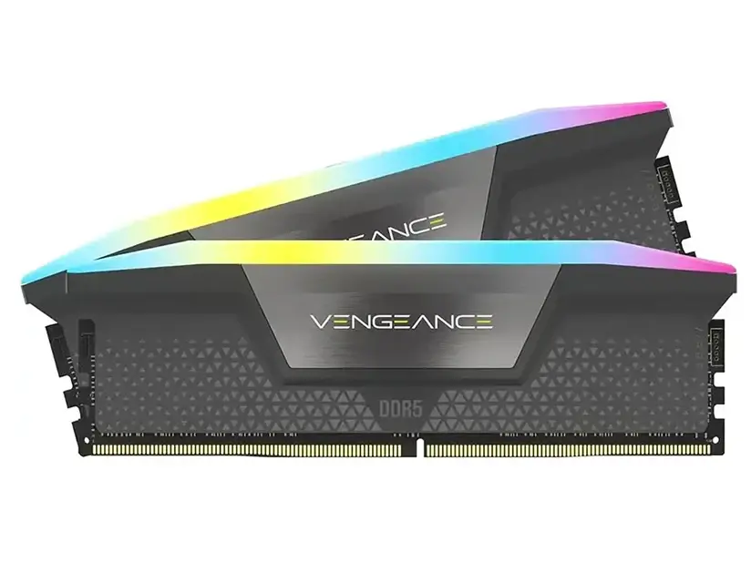 Corsair Vengeance RGB 16GB (2 x 8GB) DDR5 5200MHz CL40 Desktop Memory