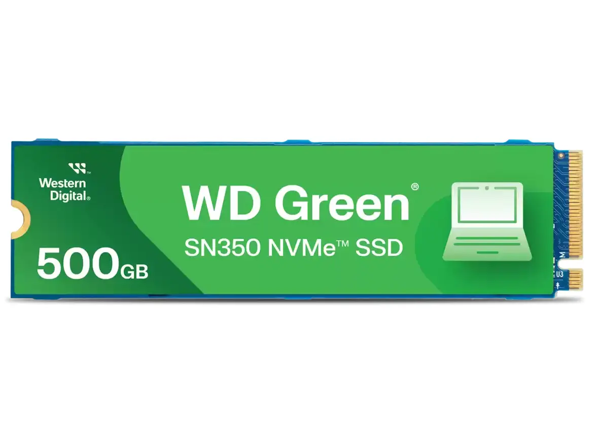 Western Digital WD Green SN350 500GB NVMe PCIe 3.0 M.2 2280 SSD