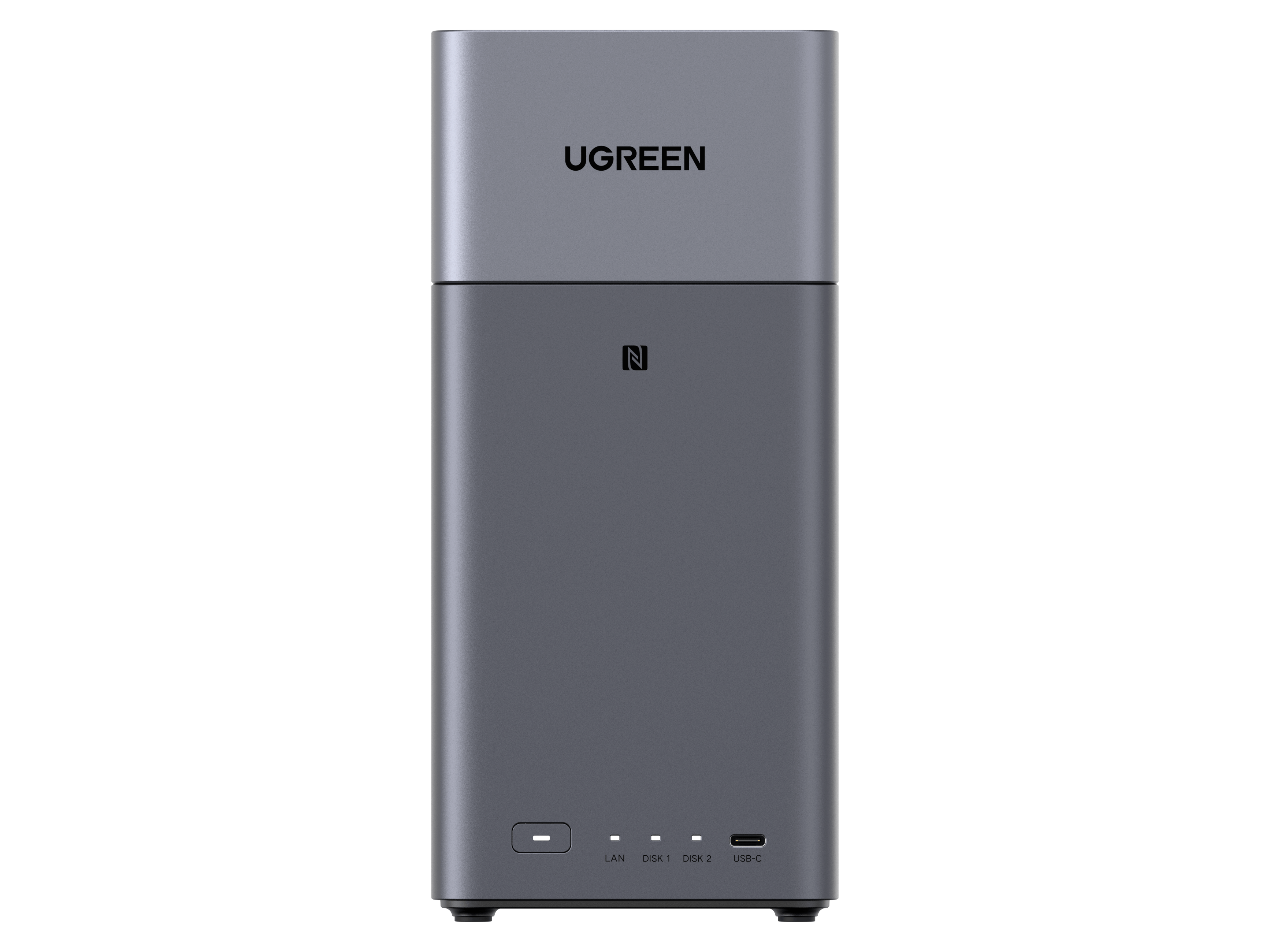 ヘ*ク様 UGREEN NASync DH2300 HDD 4TB 2個 8TB NASync DH2300 2ベイ
